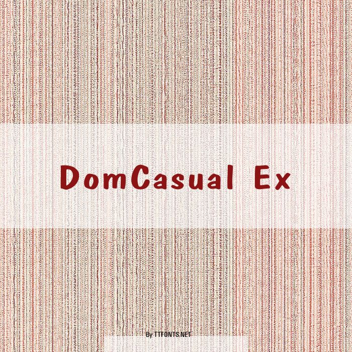 DomCasual Ex example